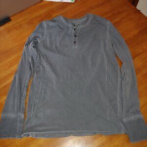 Rogue State Vintage  - Button Up Long Sleeve Shirt - Lge (weathered look)